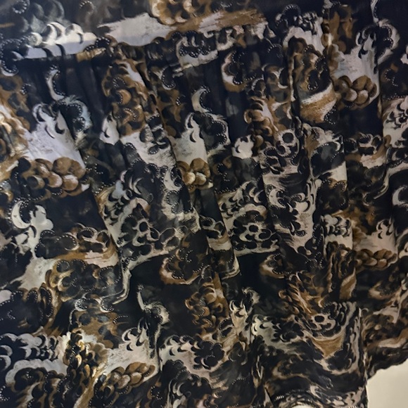 Scotch & Soda Black and Gold Maxi Dress - Picture 12 of 12